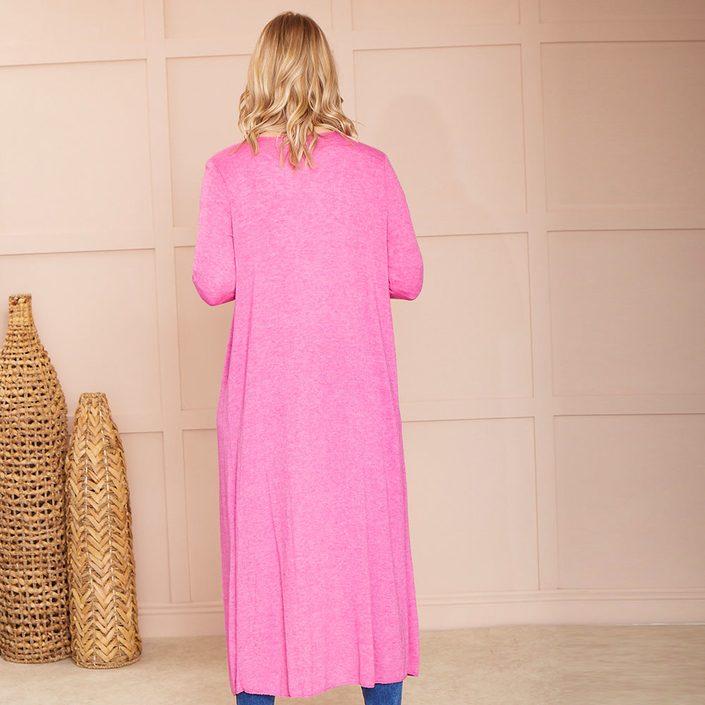 Emilia Cardigan (Fucsia)