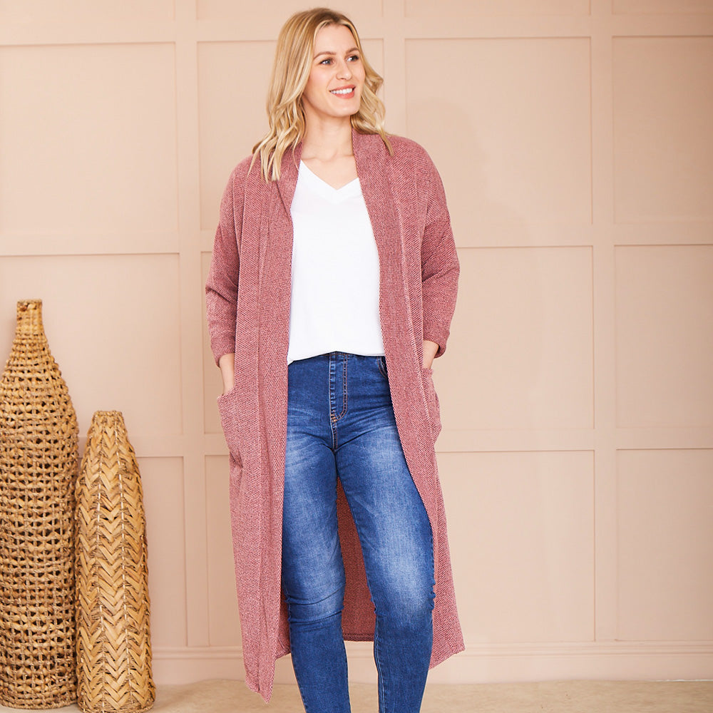 Gina Cardigan (Rose)