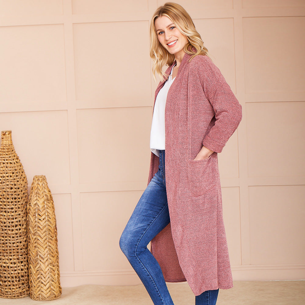 Gina Cardigan (Rose)