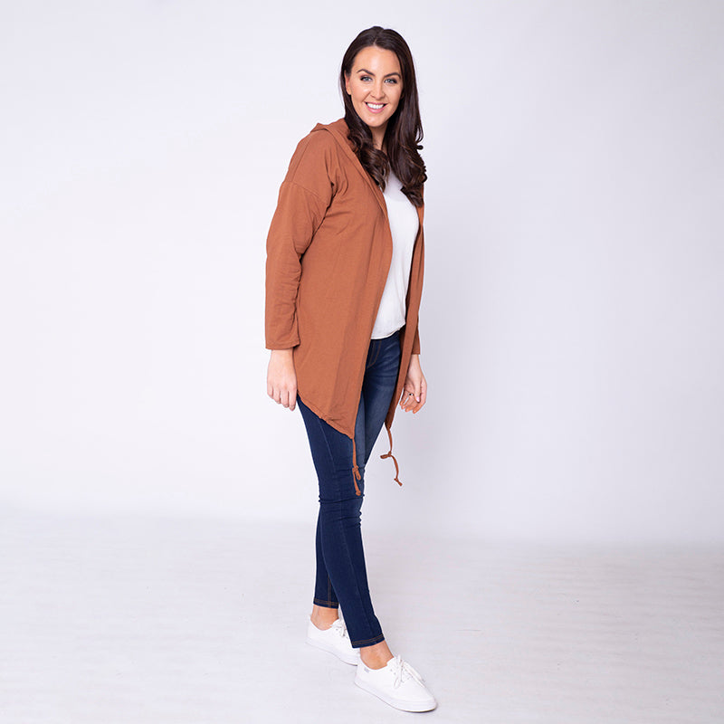 Pippa Parka Hoody Rust