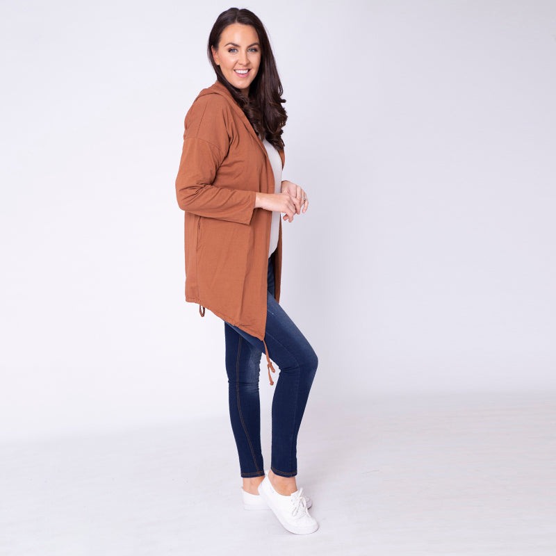 Pippa Parka Hoody Rust