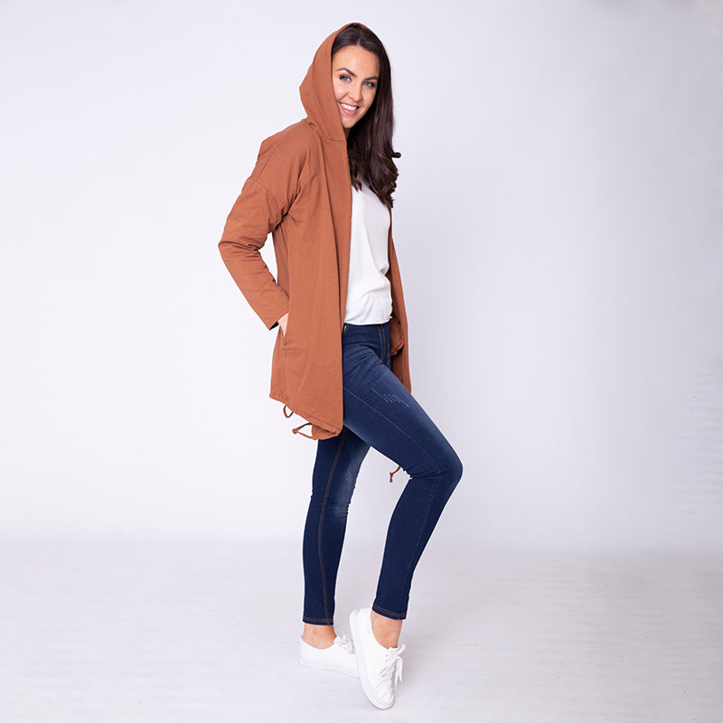 Pippa Parka Hoody Rust