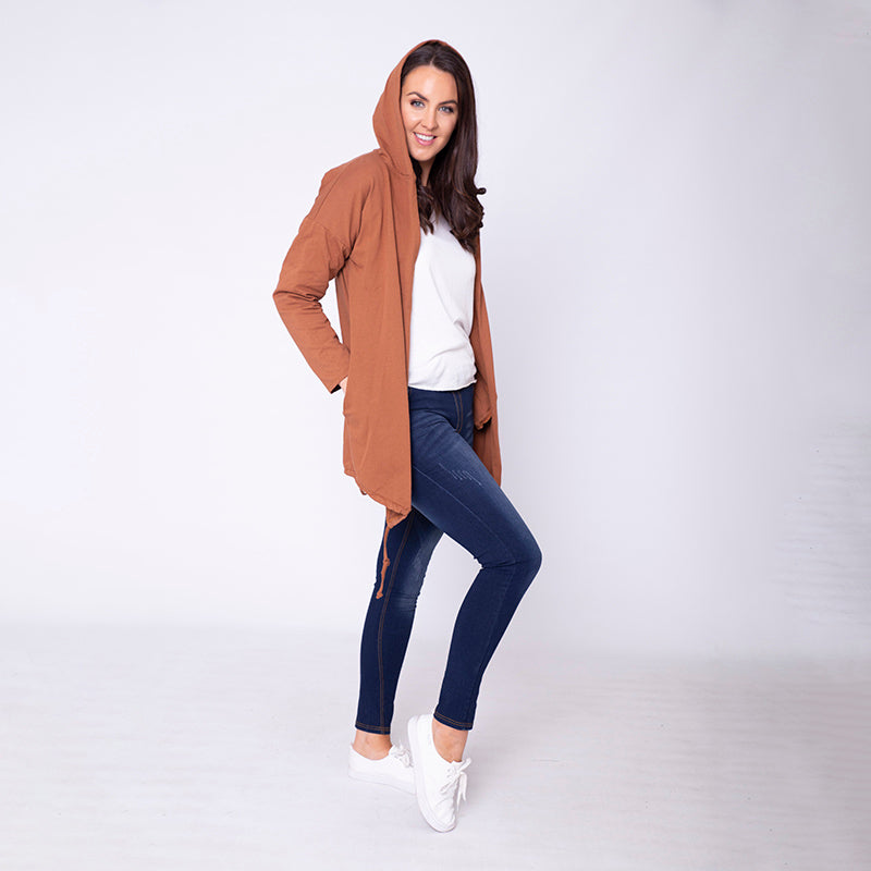 Pippa Parka Hoody Rust