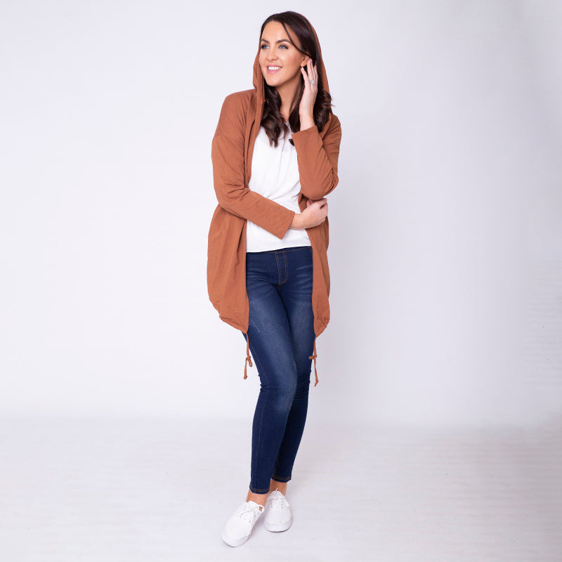 Pippa Parka Hoody Rust