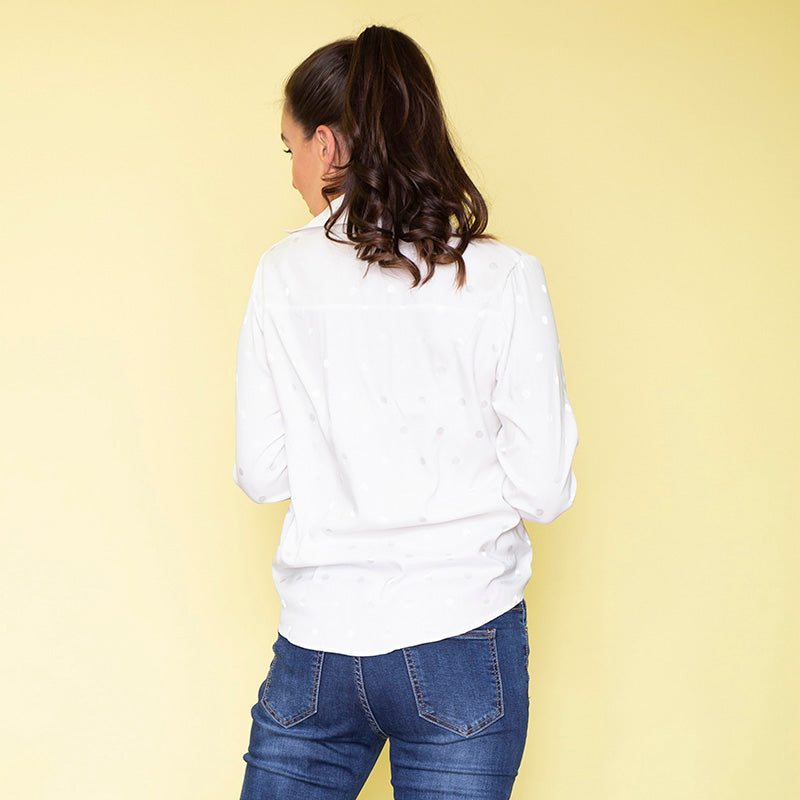 Perfect Polka White Shirt