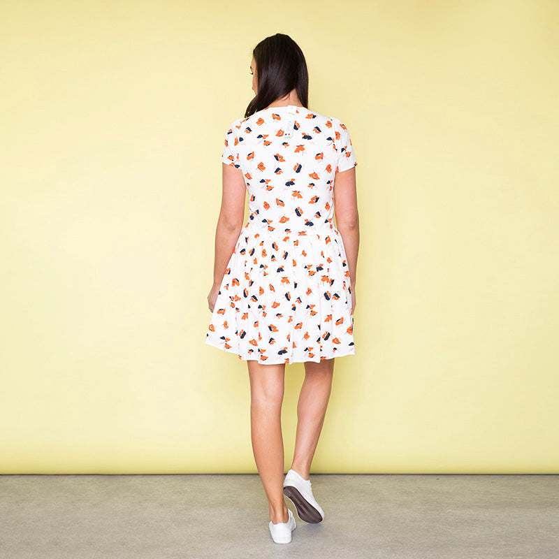 Hannah Swing Dress (Poppy)