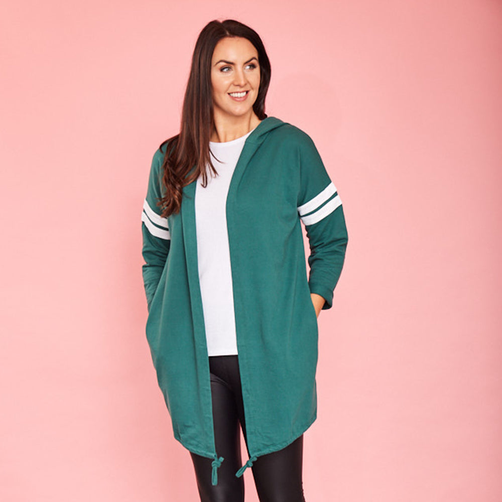Chloe Hoody (Forest Green) - The Casual Company