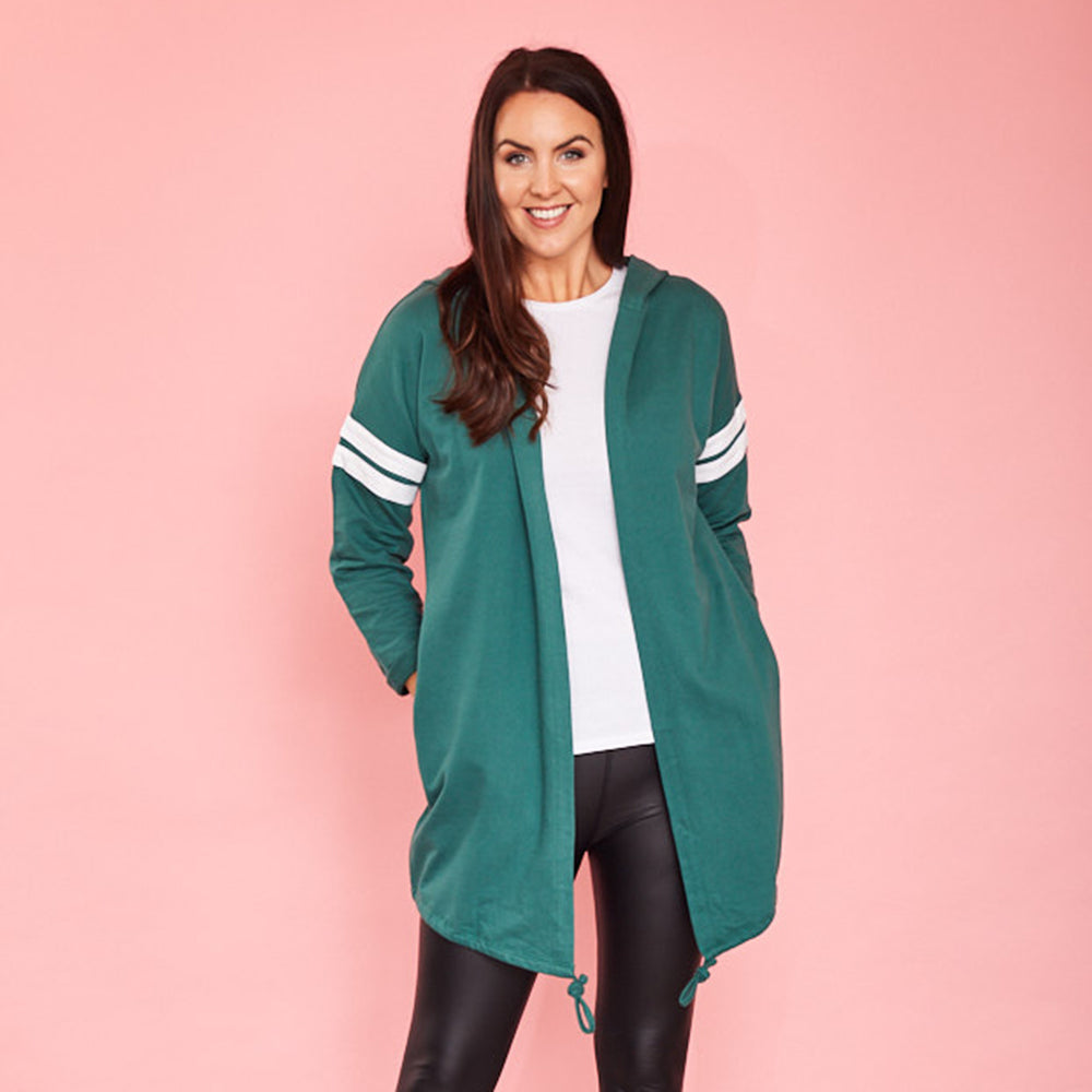 Chloe Hoody (Forest Green) - The Casual Company