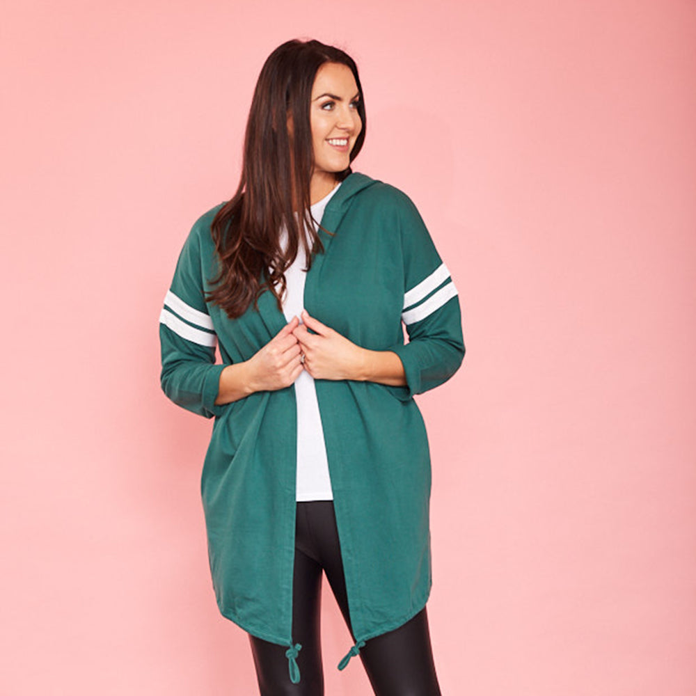 Chloe Hoody (Forest Green) - The Casual Company