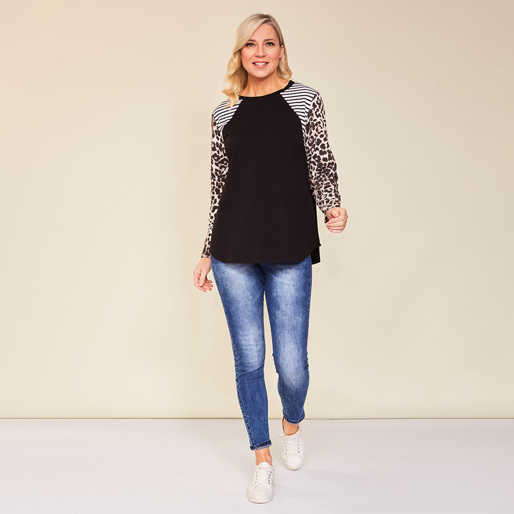Annie Top (Black) - The Casual Company