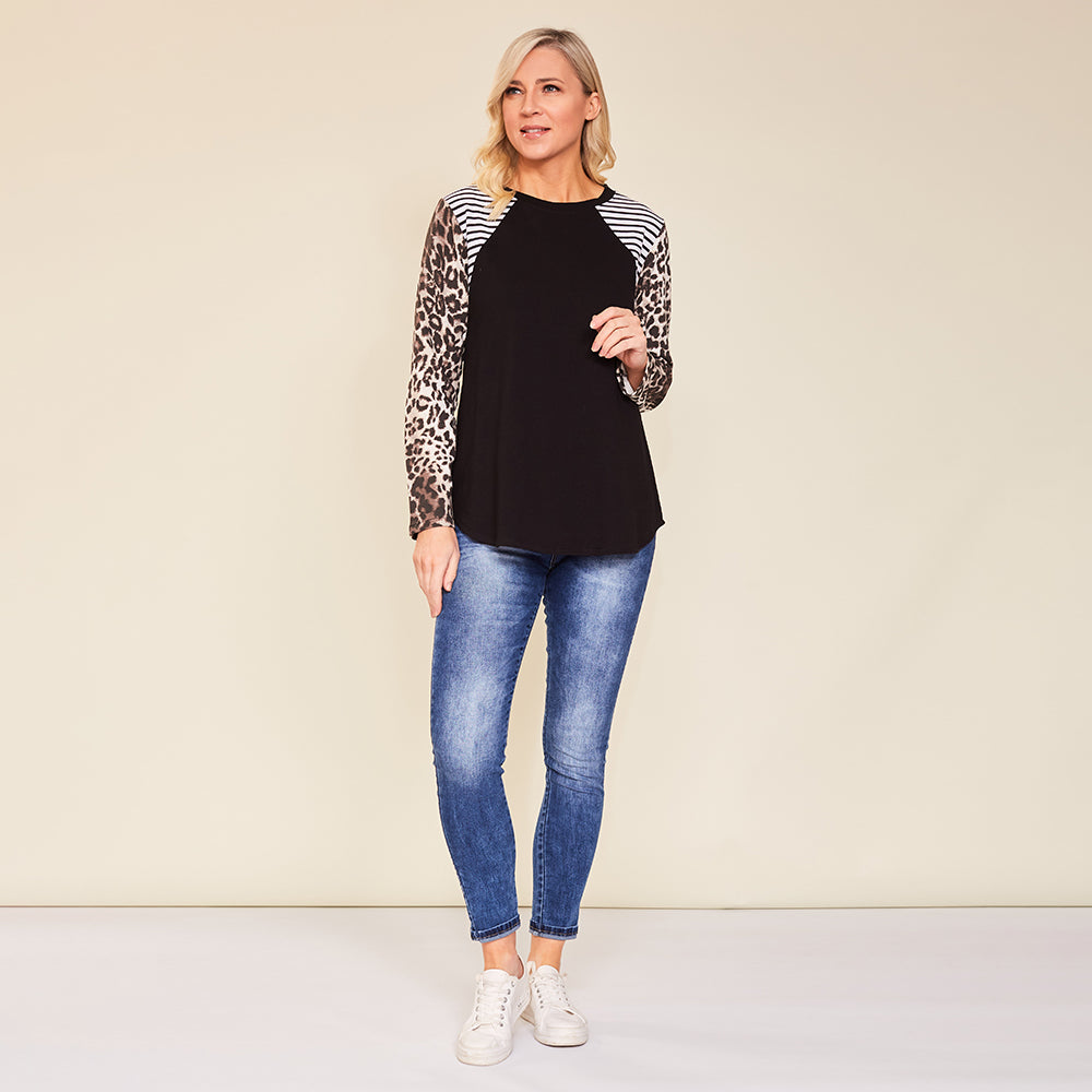 Annie Top (Black) - The Casual Company
