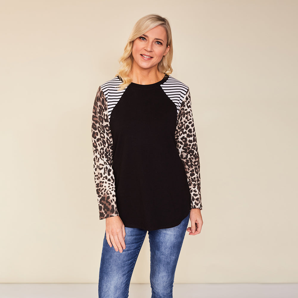Annie Top (Black) - The Casual Company