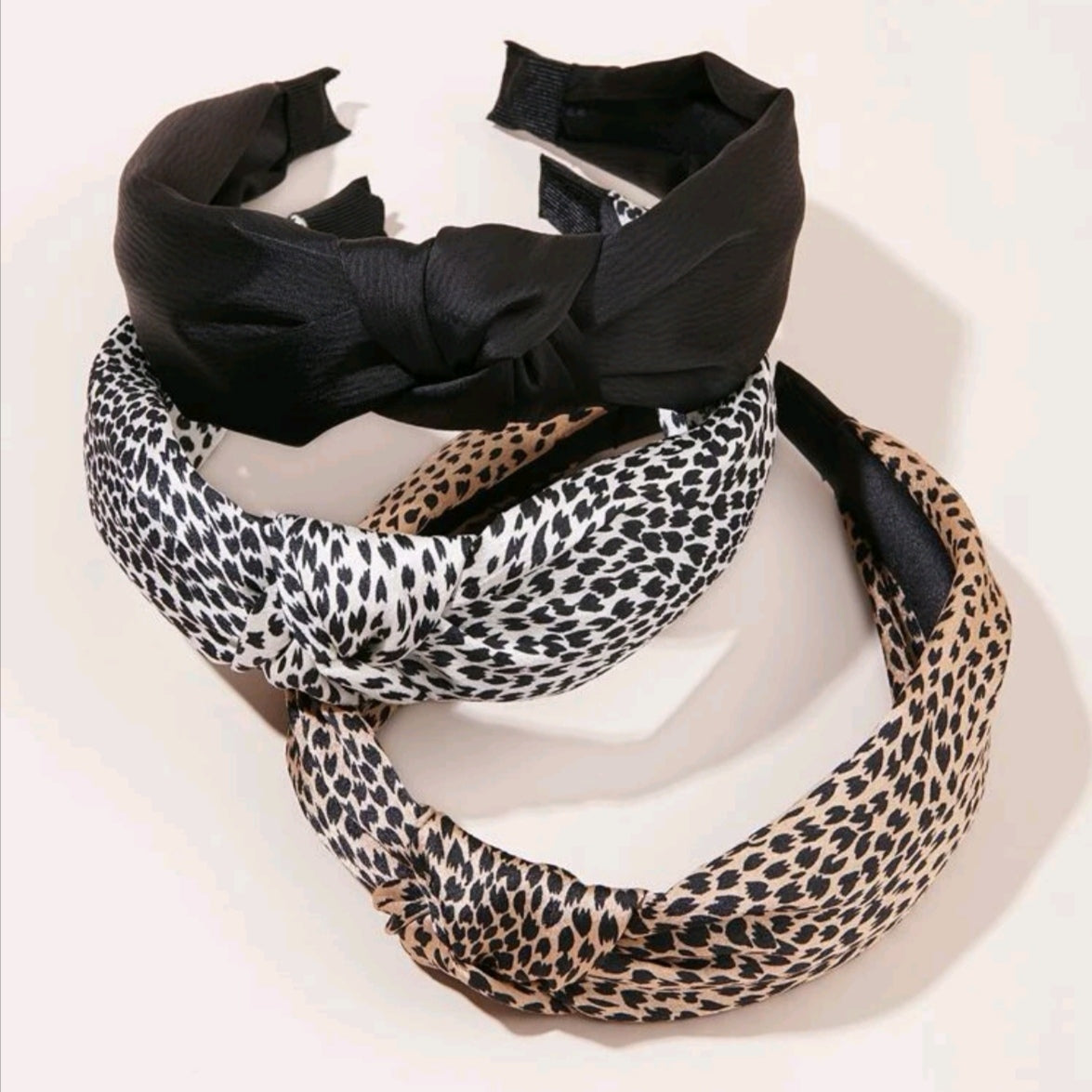 3pcs Leopard Knot Hairband - The Casual Company