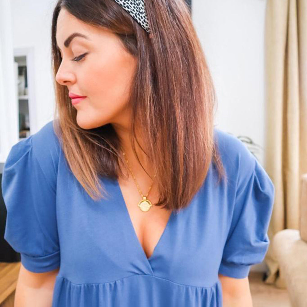 Morgan Dress (Navy)