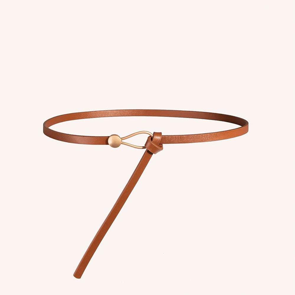 Belle Tie Belt (Tan) - The Casual Company