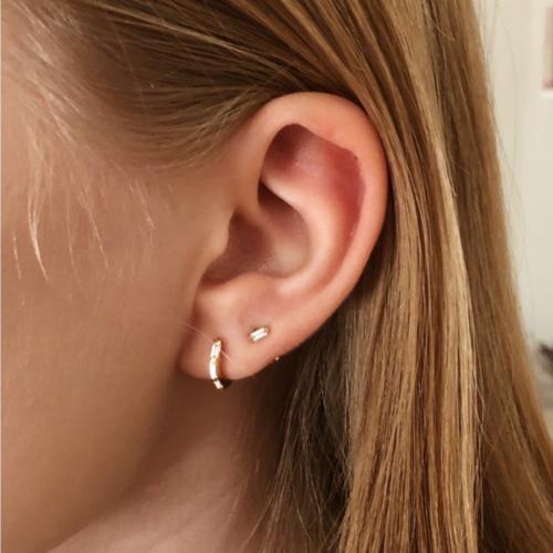 Baguette Huggies Silver - The Casual Company