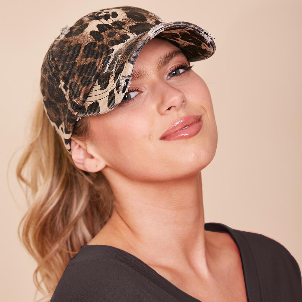 Barker Hat (Leopard) - The Casual Company