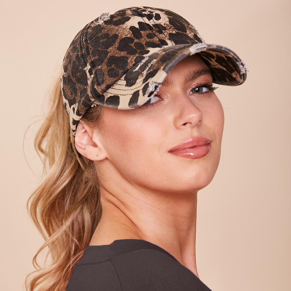 Barker Hat (Leopard) - The Casual Company