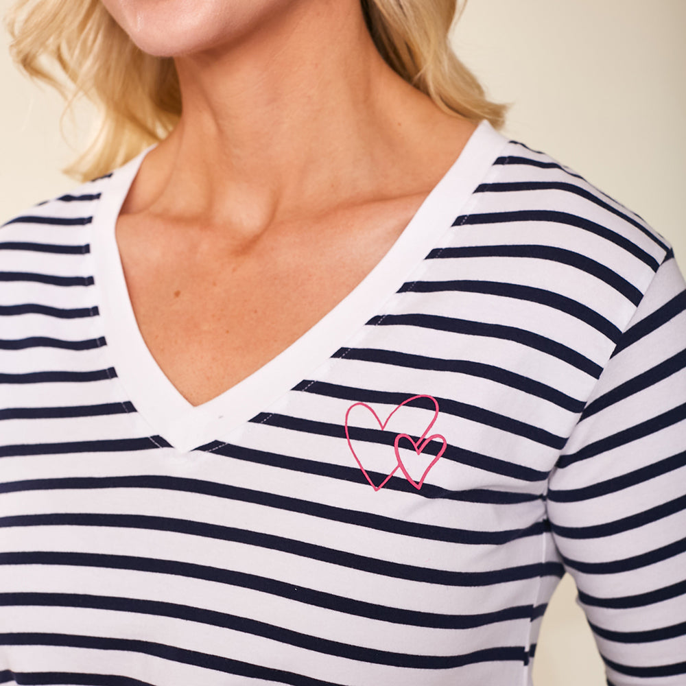 Cara Top (Navy)