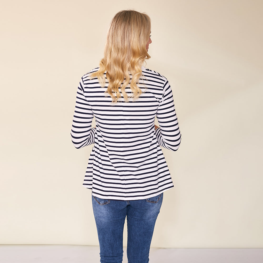 Cara Top (Navy)