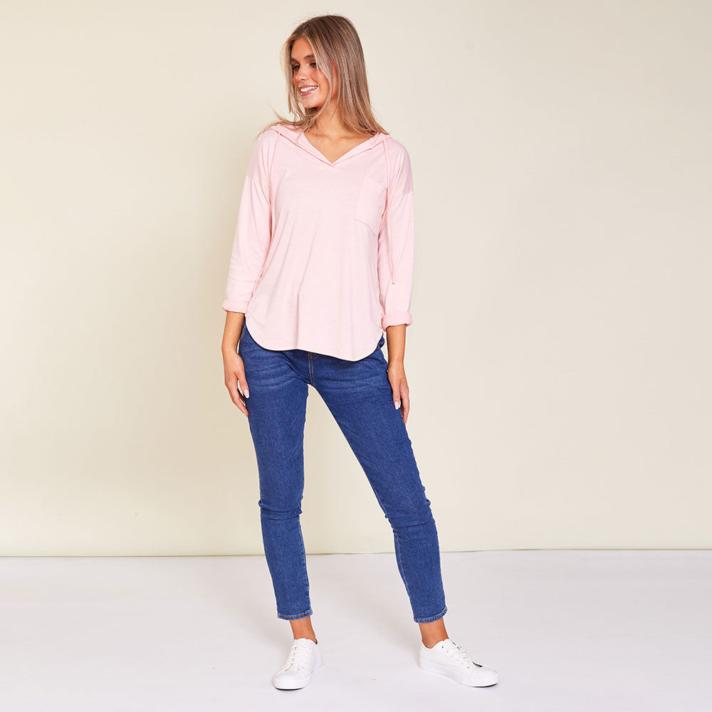 Darcey Hoody (Baby Pink)