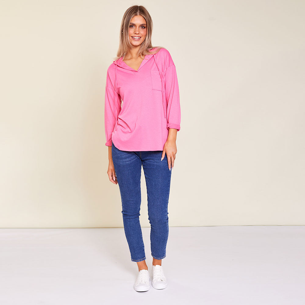 Darcey Hoody (Fuchsia)