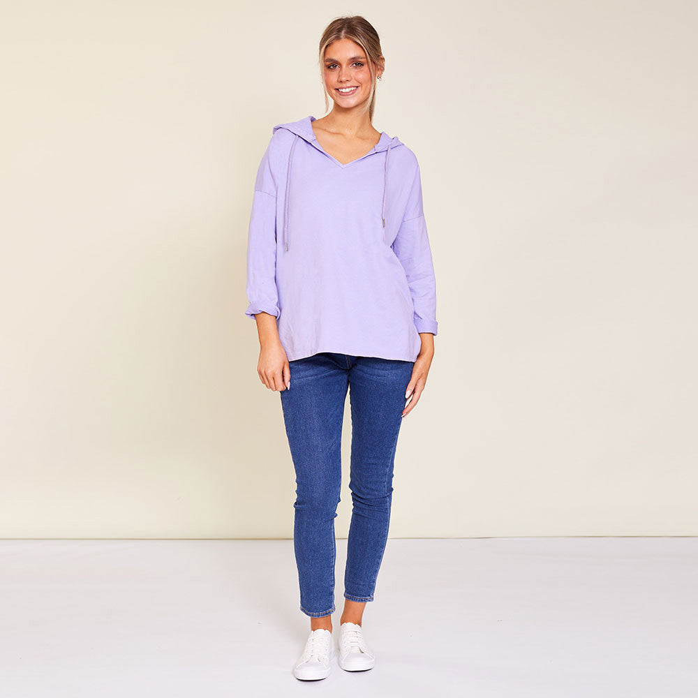 Barker Hoody (Lilac) - The Casual Company