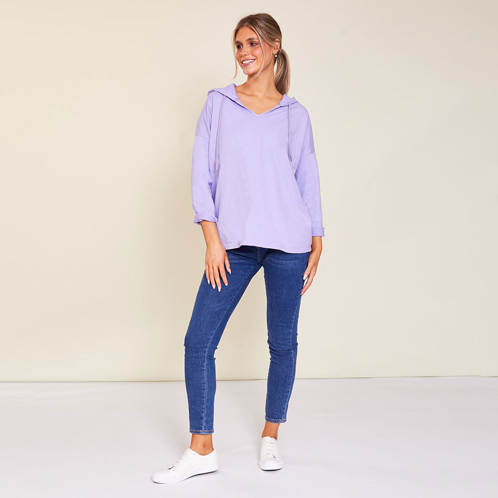 Barker Hoody (Lilac) - The Casual Company