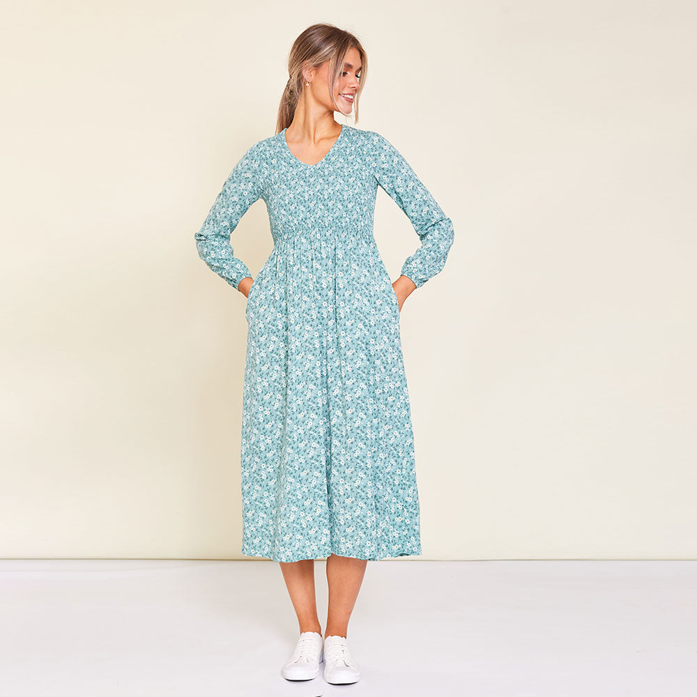 Nadia Dress (Mint)