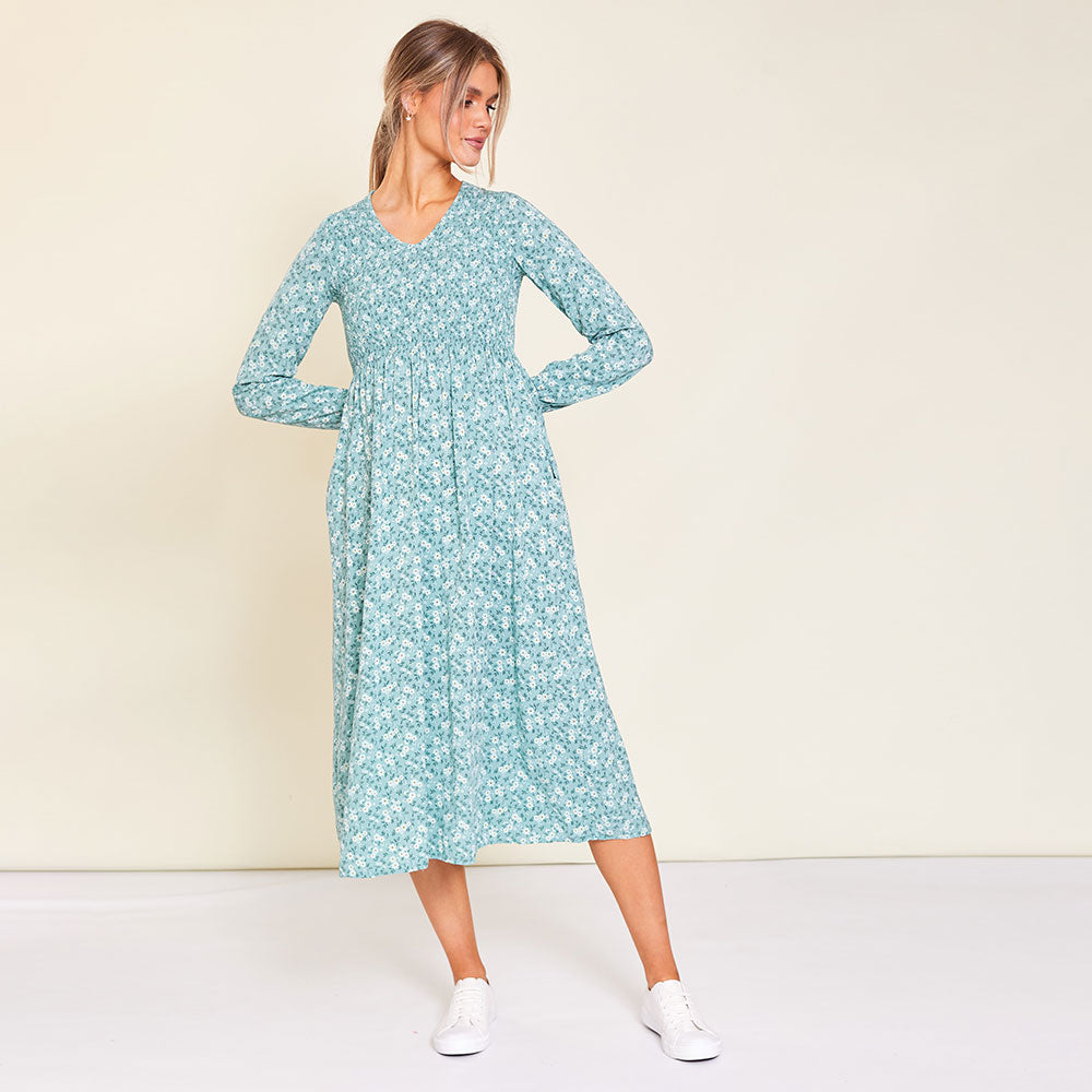 Nadia Dress (Mint)