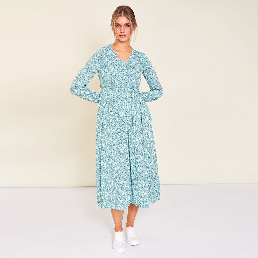 Nadia Dress (Mint)