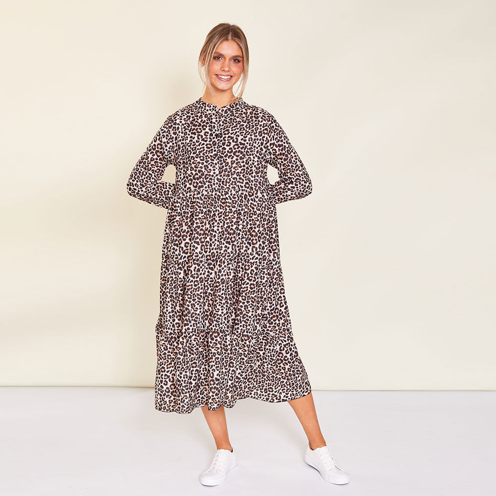 Orla Dress (Leopard)