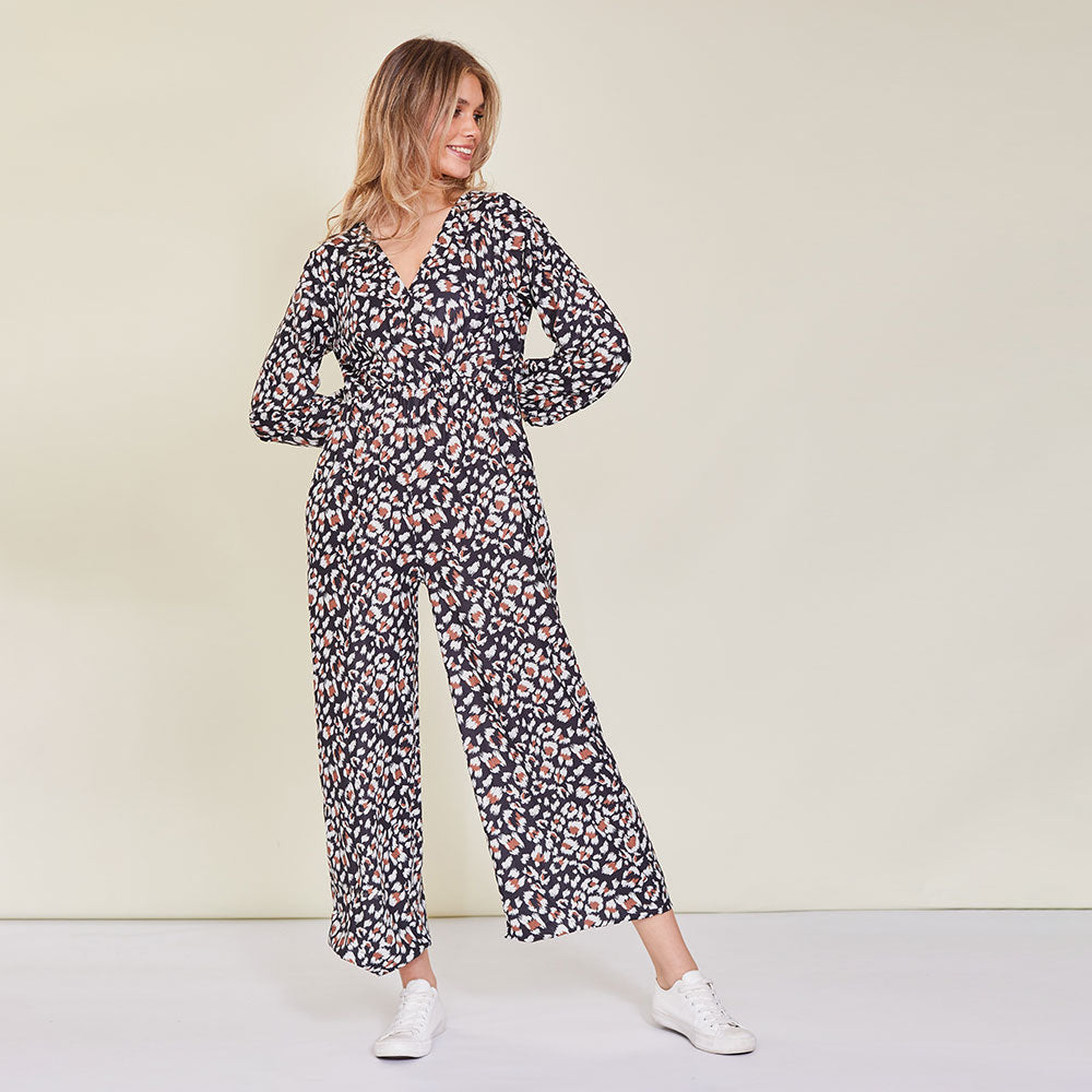 Leona jumpsuit (Leopard)
