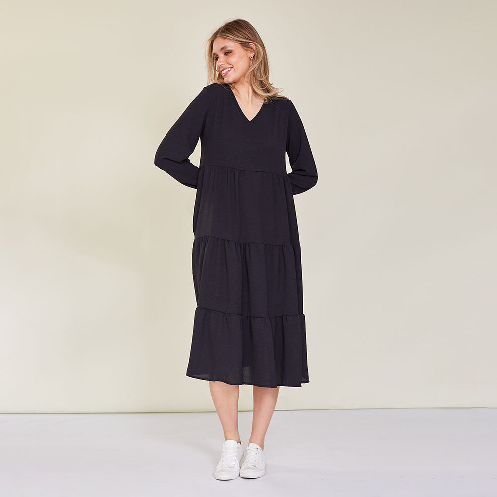 Sofia Dress (Black)