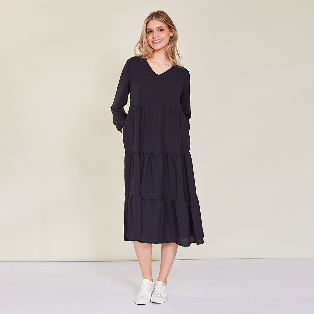 Sofia Dress (Black)