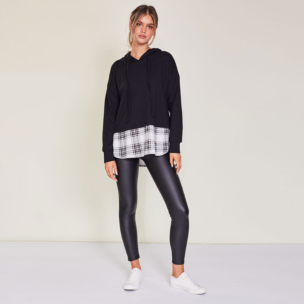 Bailey Hoody (Black Jersey) - The Casual Company