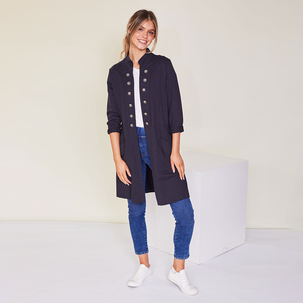 Hazel Jacket (Navy)
