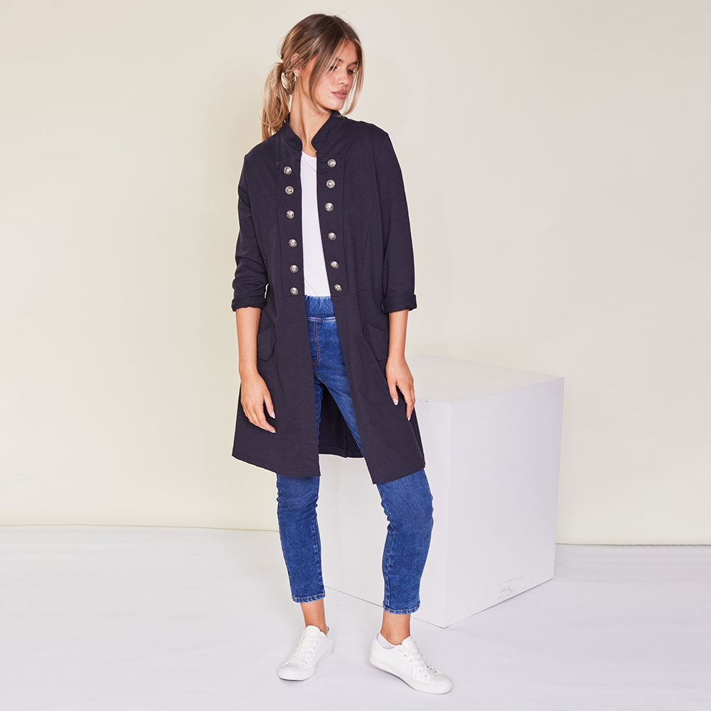 Hazel Jacket (Navy)