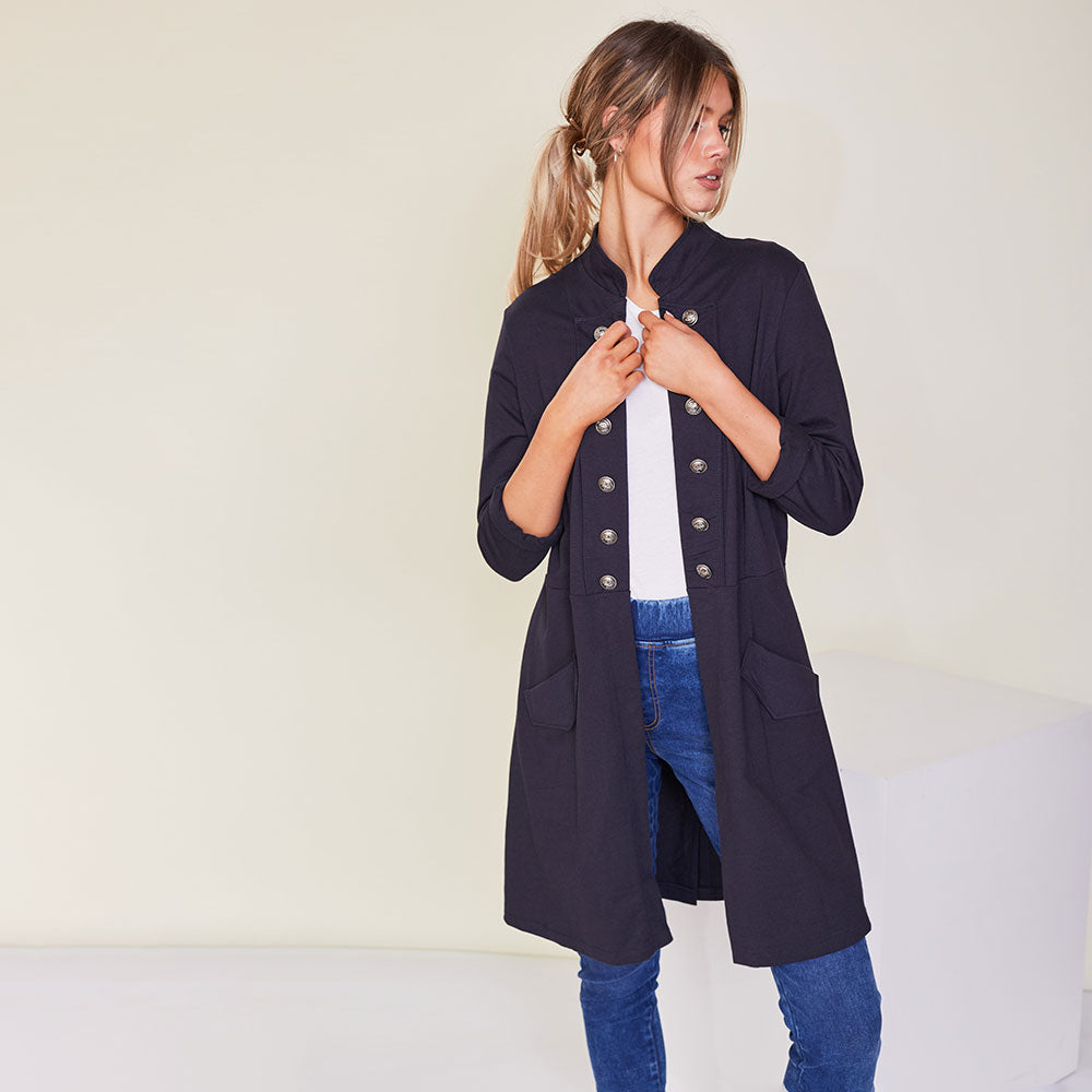 Hazel Jacket (Navy)