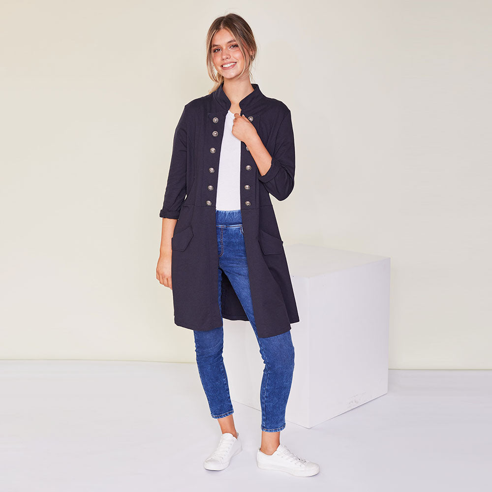 Hazel Jacket (Navy)