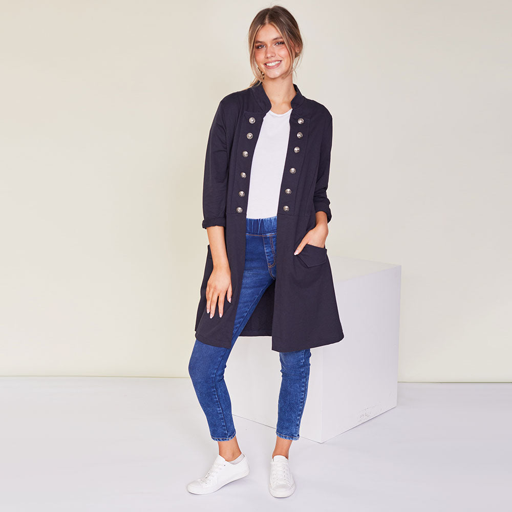 Hazel Jacket (Navy)