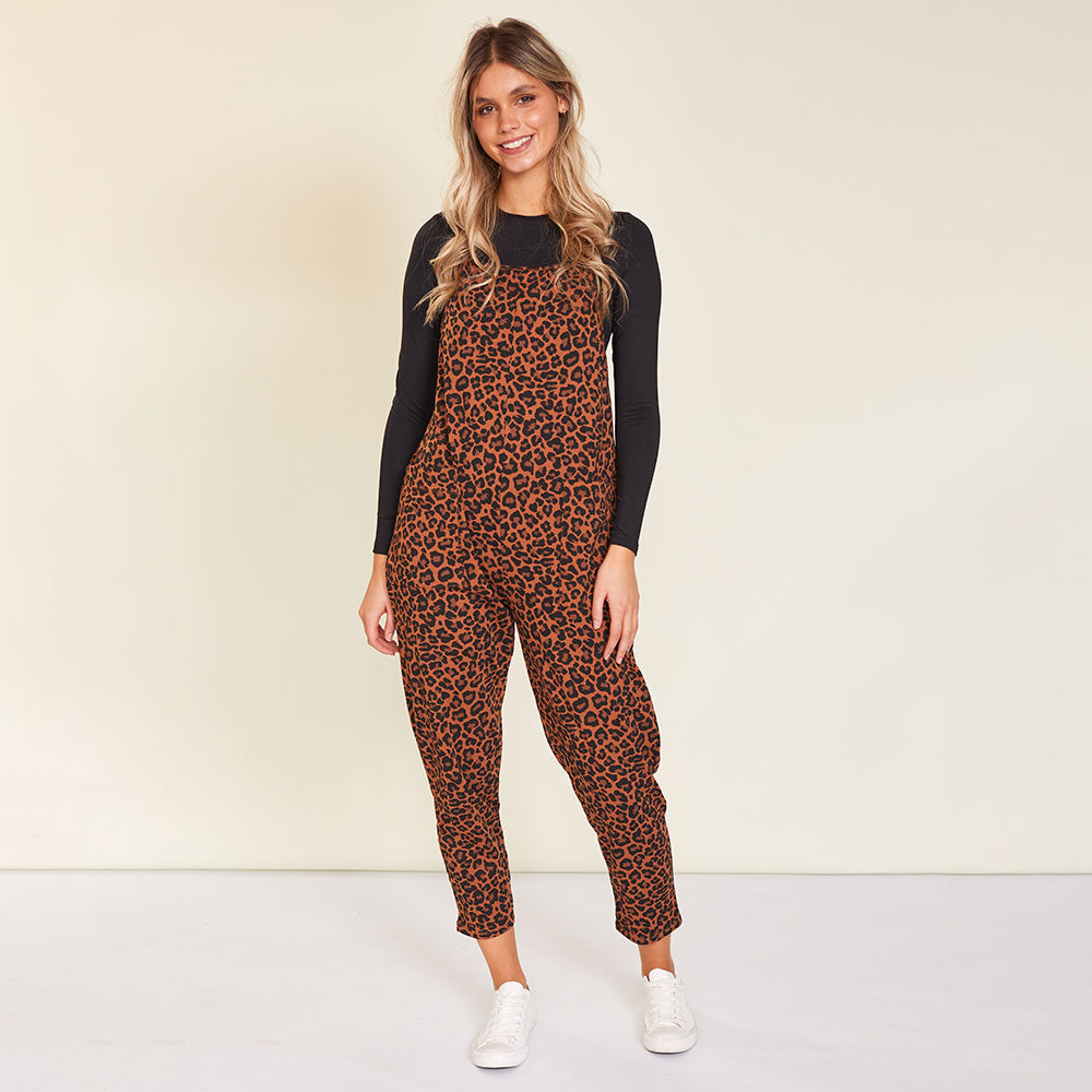 Lena Jumpsuit (Leopard)