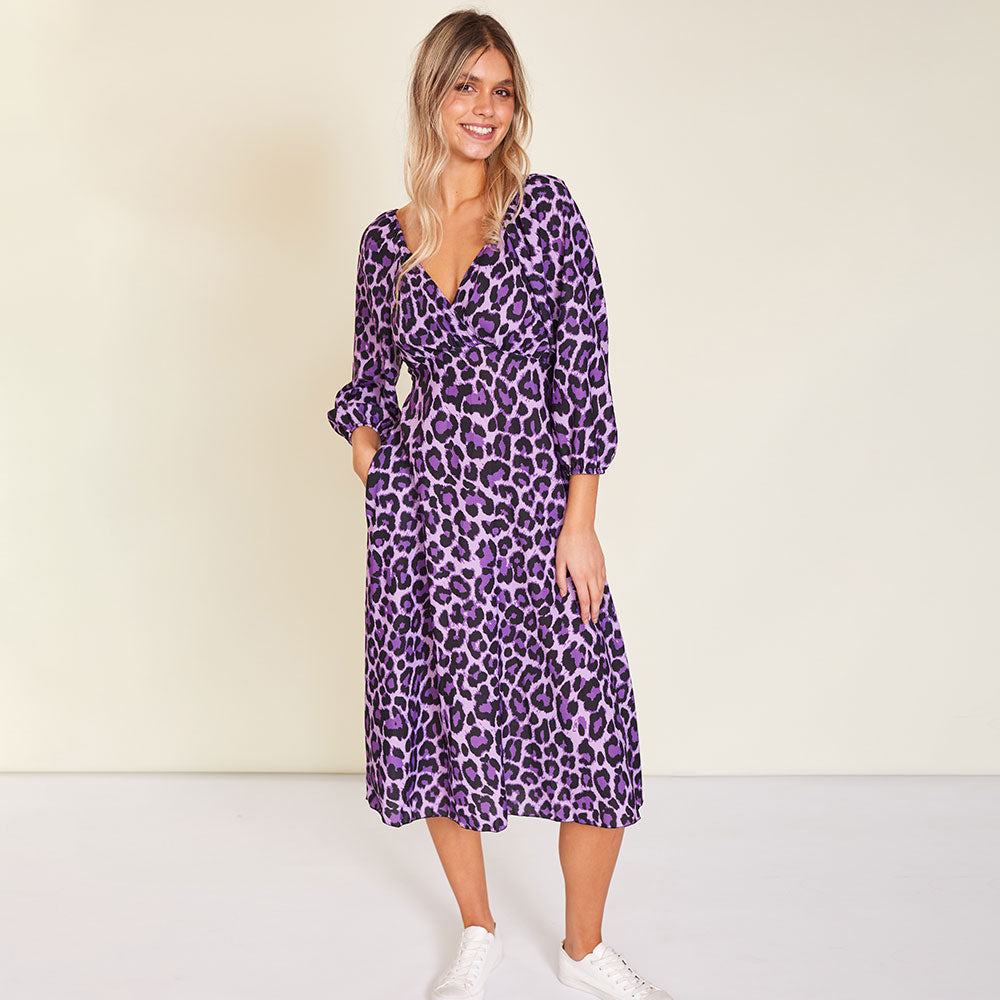 Reece Dress (Leopard)