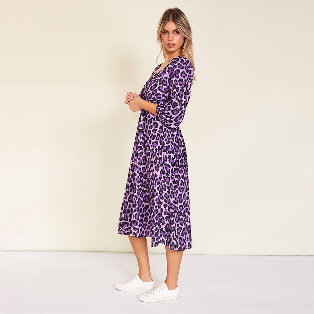 Reece Dress (Leopard)