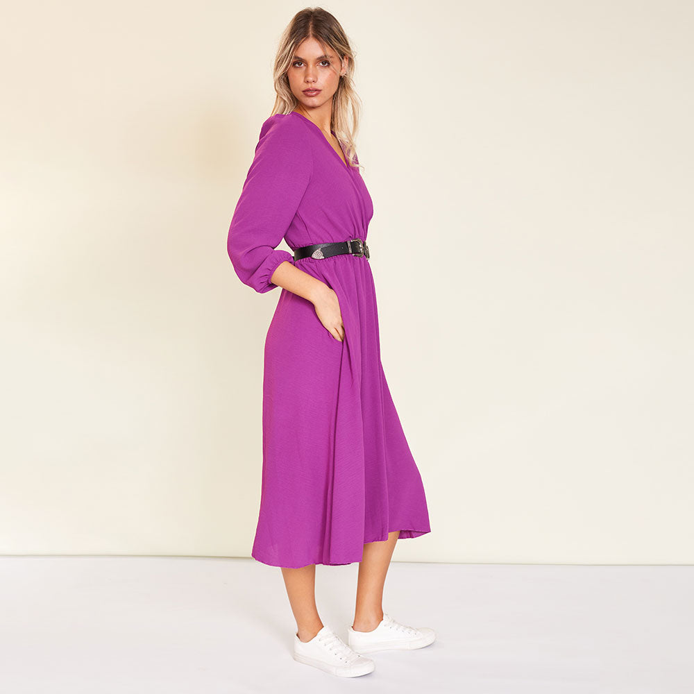 Carrie Dress (Berry)