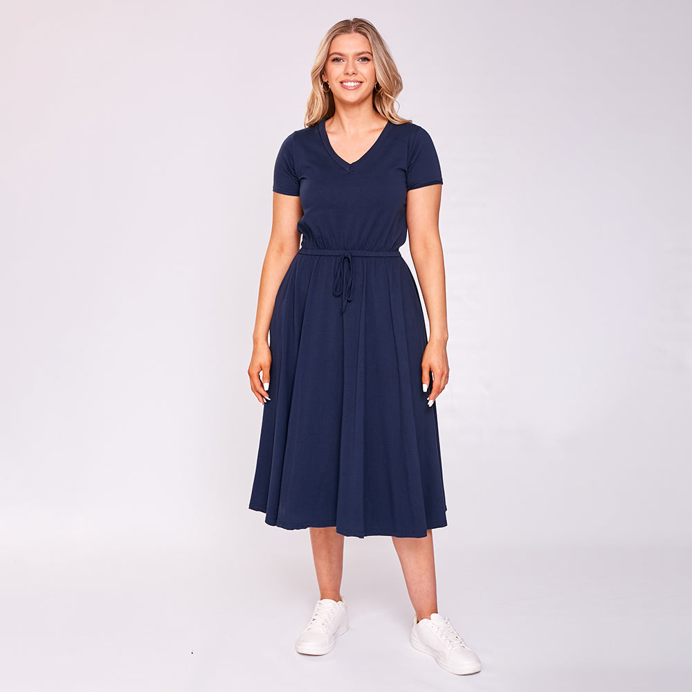 Jessica Dress (Navy)