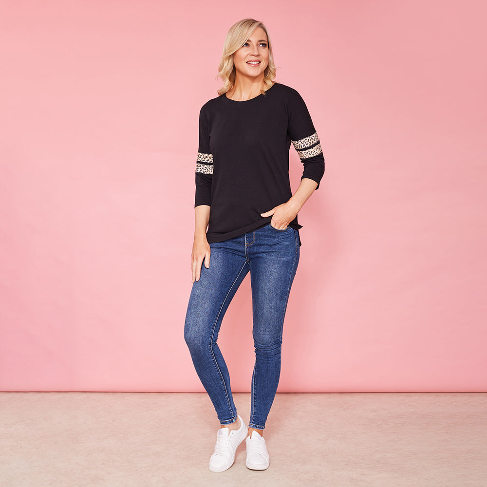 Beth Top (Black) - The Casual Company