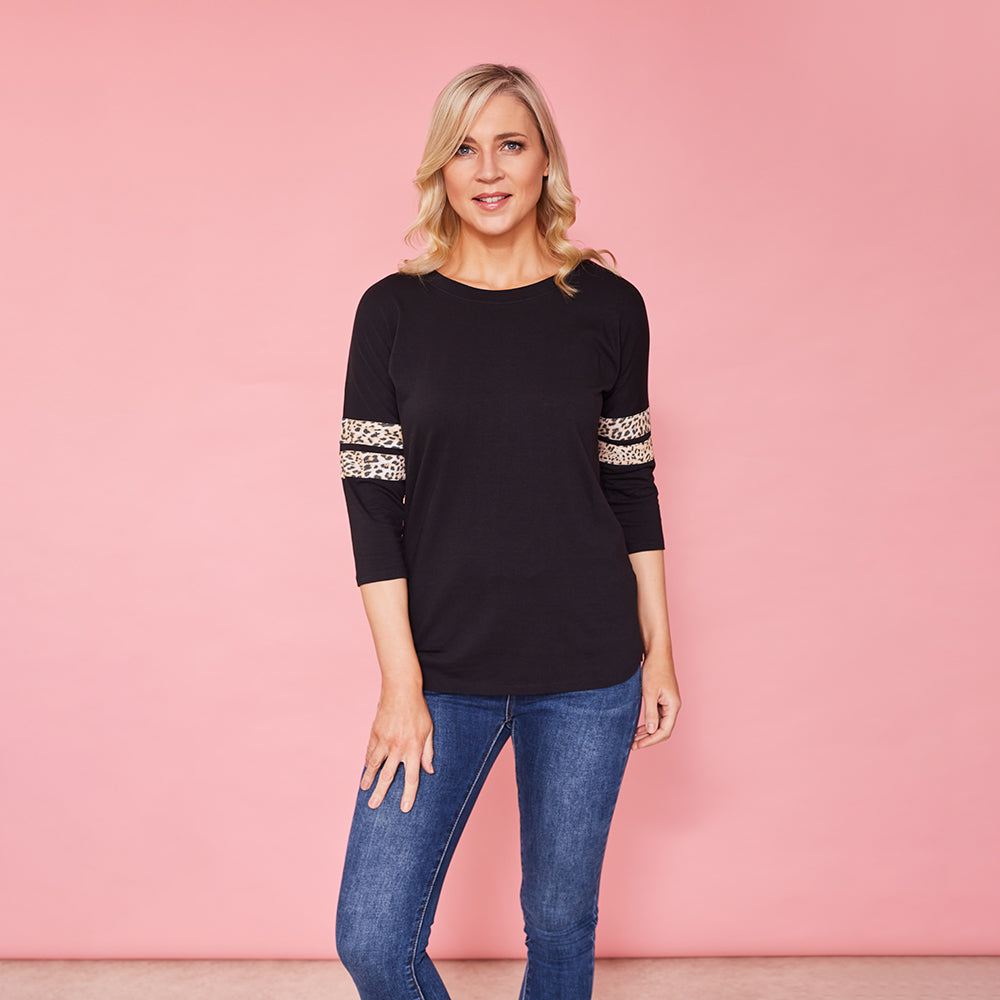 Beth Top (Black) - The Casual Company