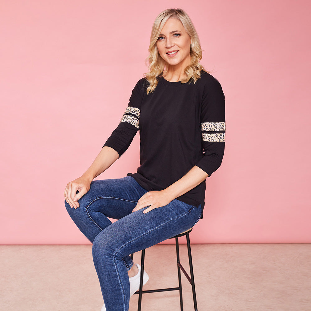 Beth Top (Black) - The Casual Company