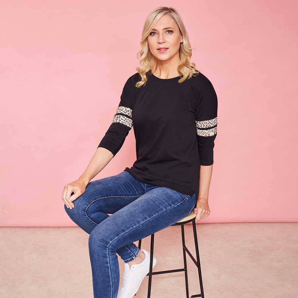 Beth Top (Black) - The Casual Company